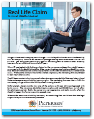 Man sitting in office chair reading