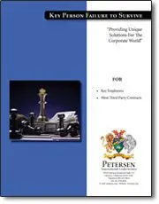 Corporate insurance brochure with chess theme