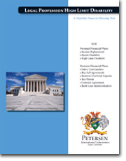 High limit disability insurance document